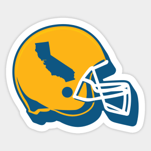 California Football Helmet Sticker